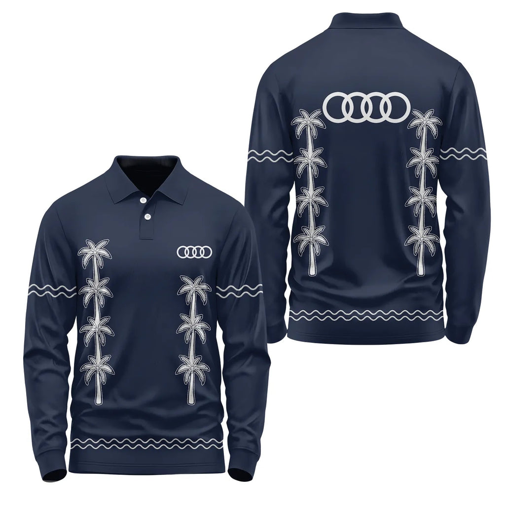 Audi Long Sleeve Polo SHW065