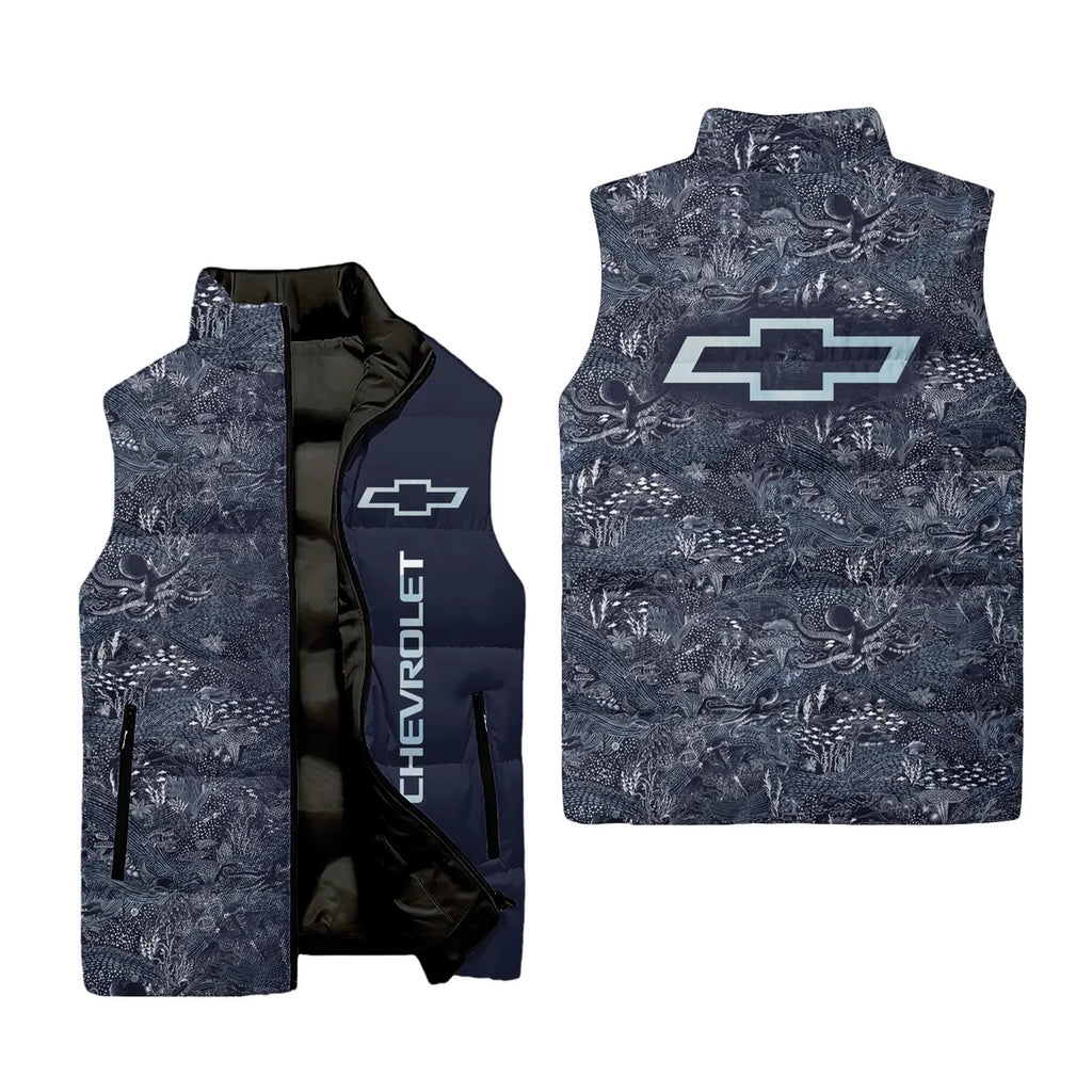 Chevrolet Sleeveless Puffer Jacket SHW006