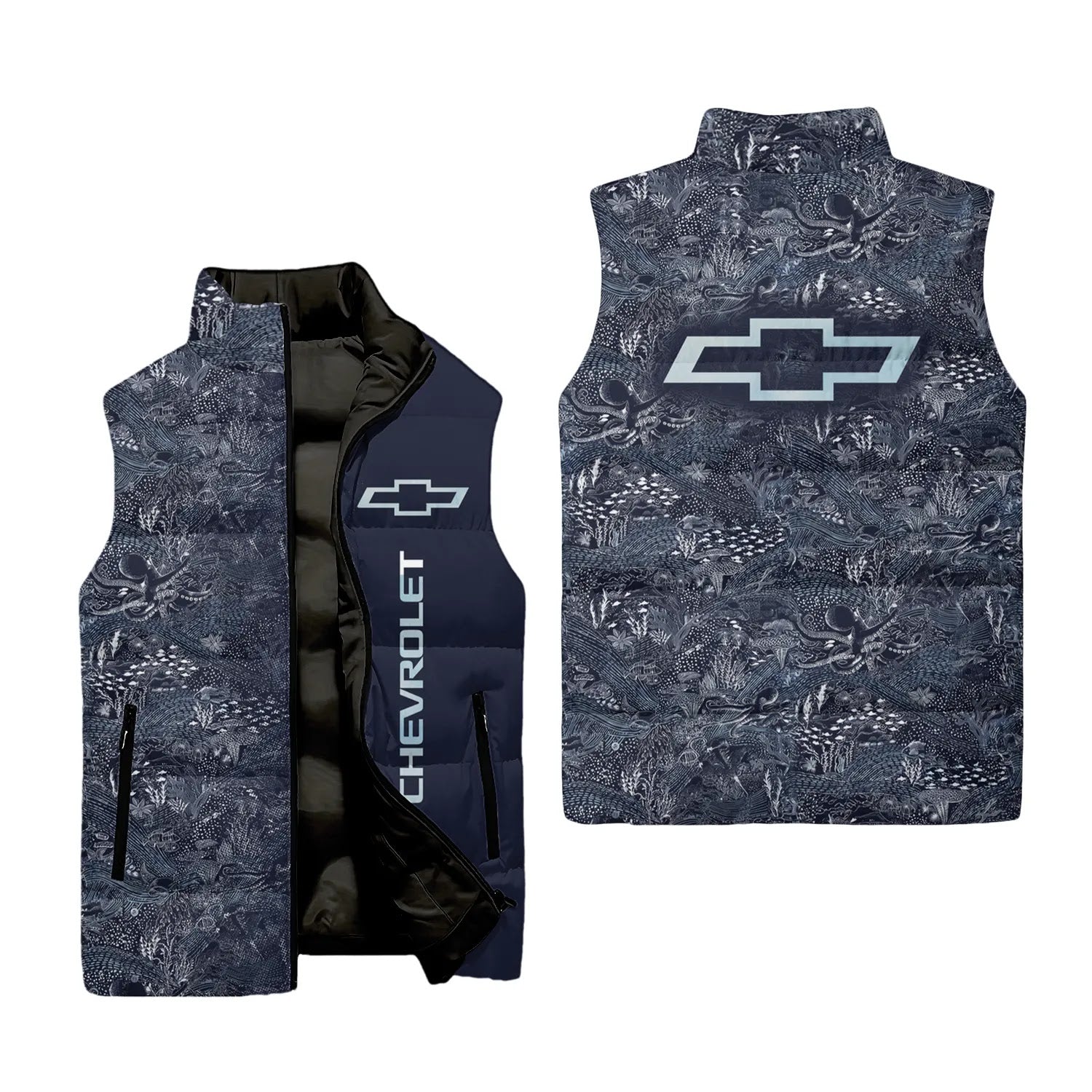 Chevrolet Sleeveless Puffer Jacket SHW006