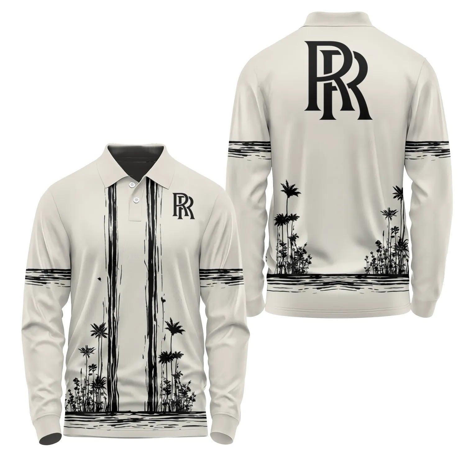 Rolls-Royce Long Sleeve Polo SHW043
