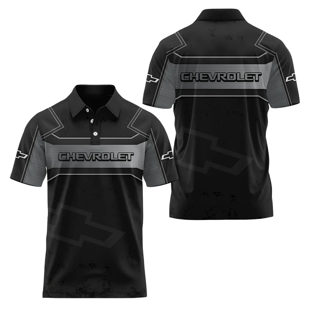 Chevrolet Short Sleeve Polo SC085