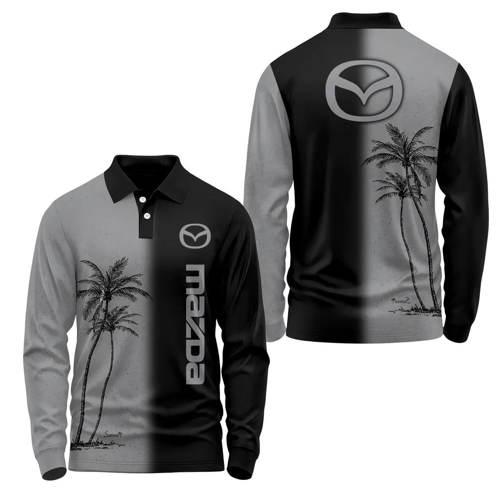 Mazda Long Sleeve Polo SHW037