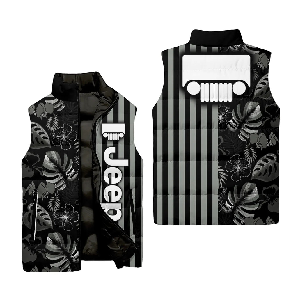 Jeep Sleeveless Puffer Jacket SHW040