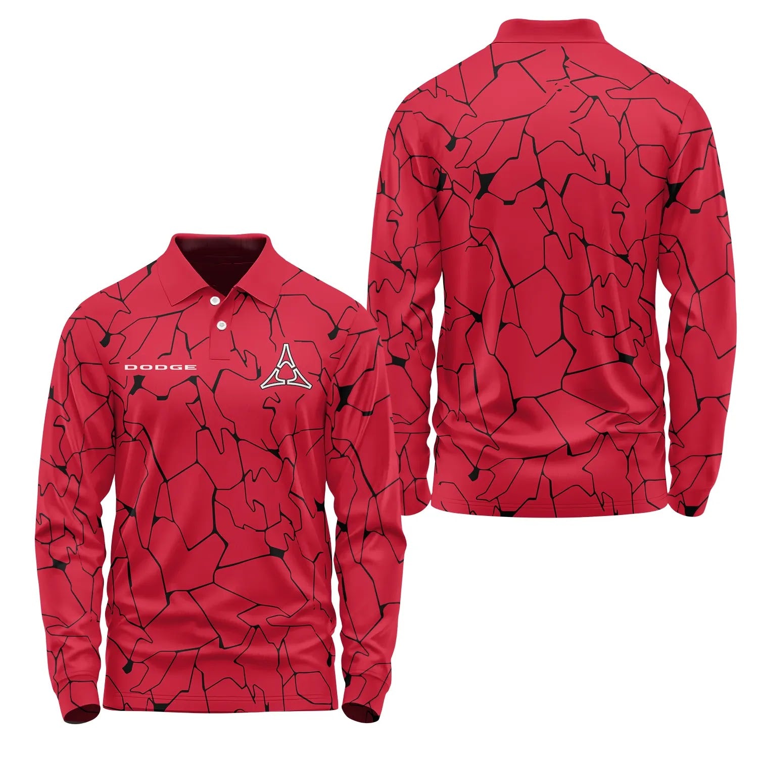 Dodge Long Sleeve Polo SC103
