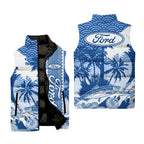 Ford Sleeveless Puffer Jacket SHW038