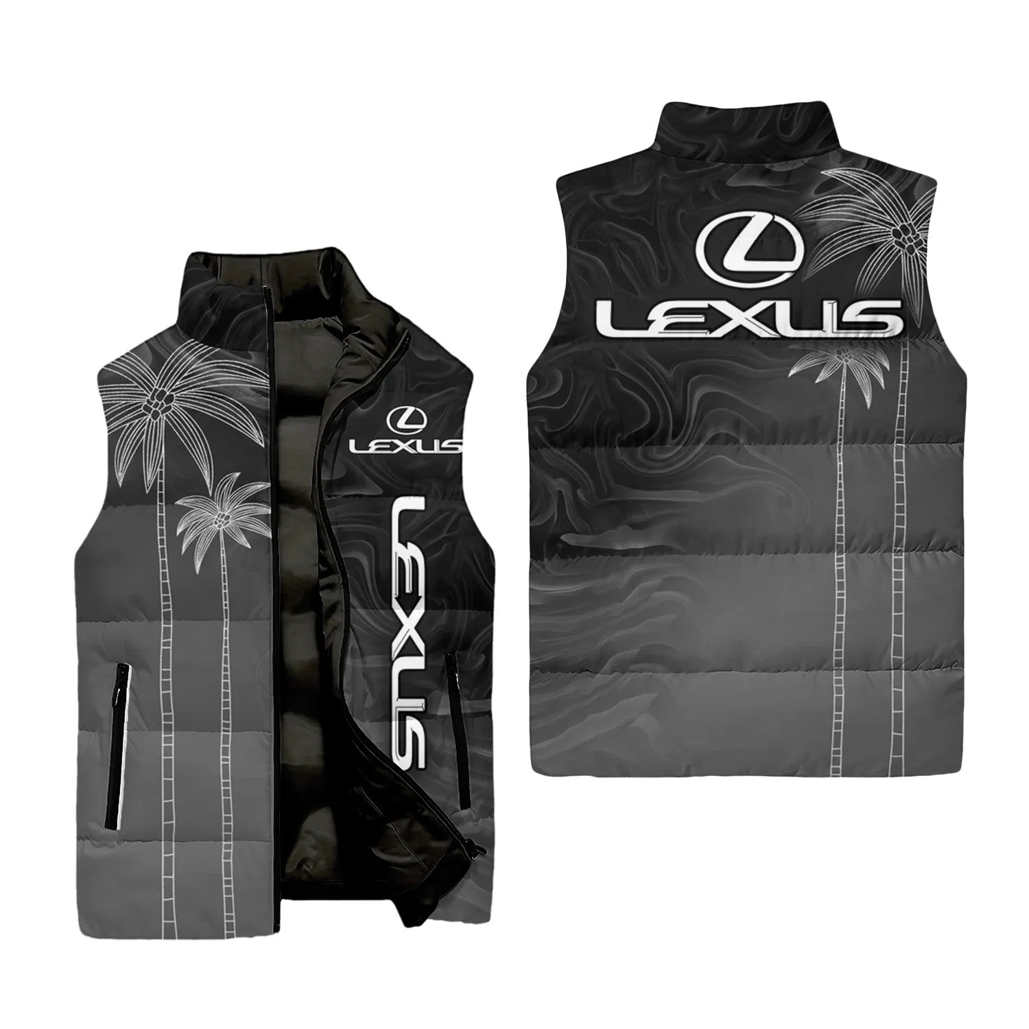 Lexus Sleeveless Puffer Jacket SHW070