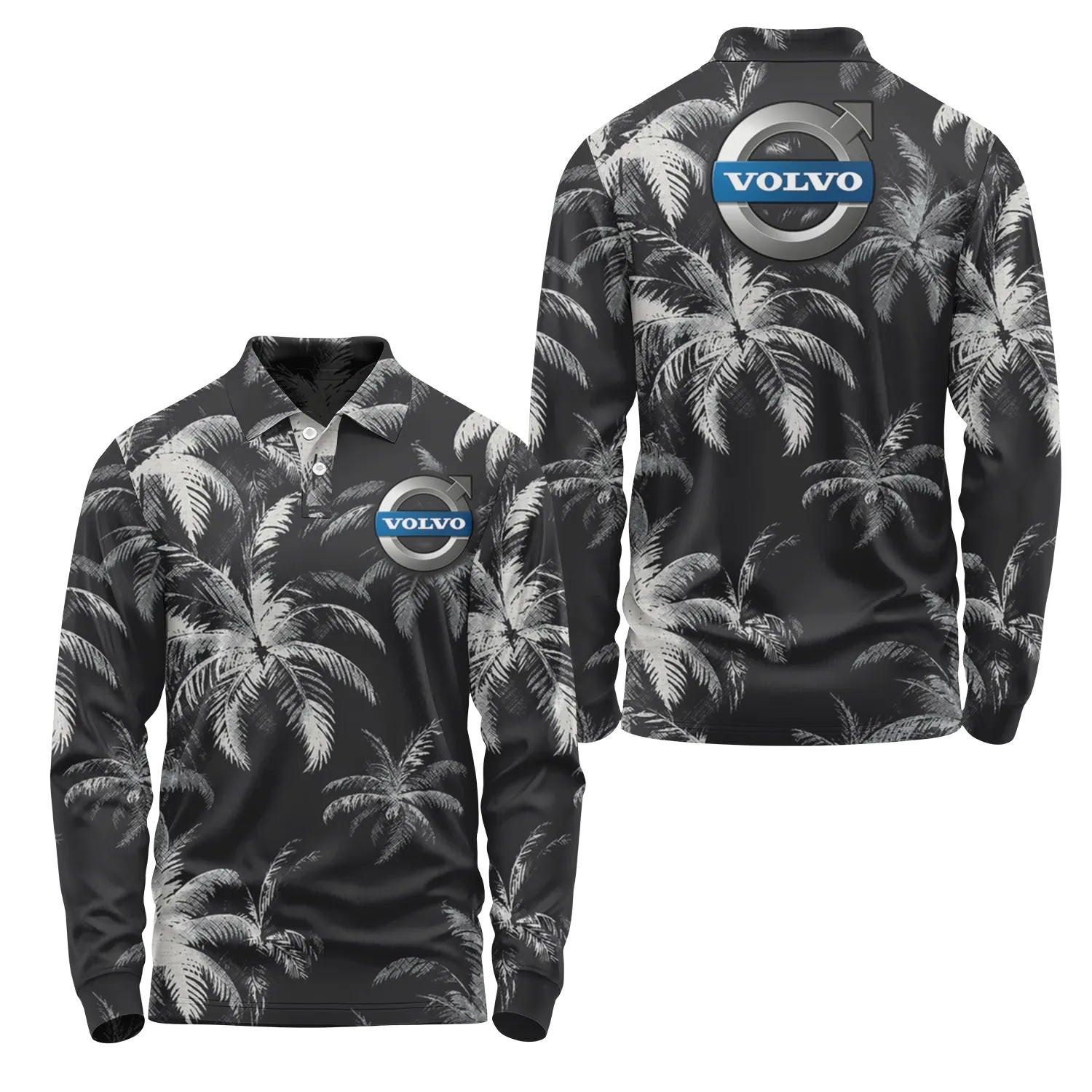 Volvo Long Sleeve Polo SC112