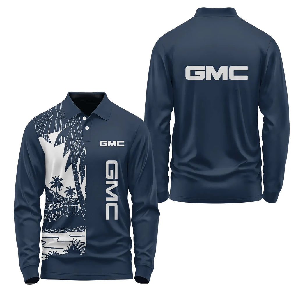 GMC Long Sleeve Polo SHW031