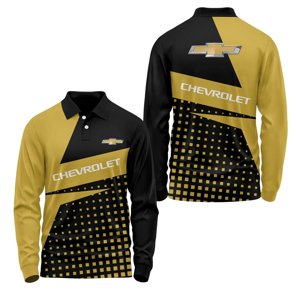 Chevrolet Long Sleeve Polo SC083