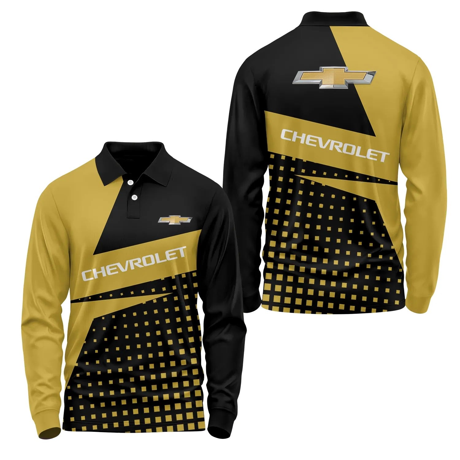 Chevrolet Long Sleeve Polo SC083