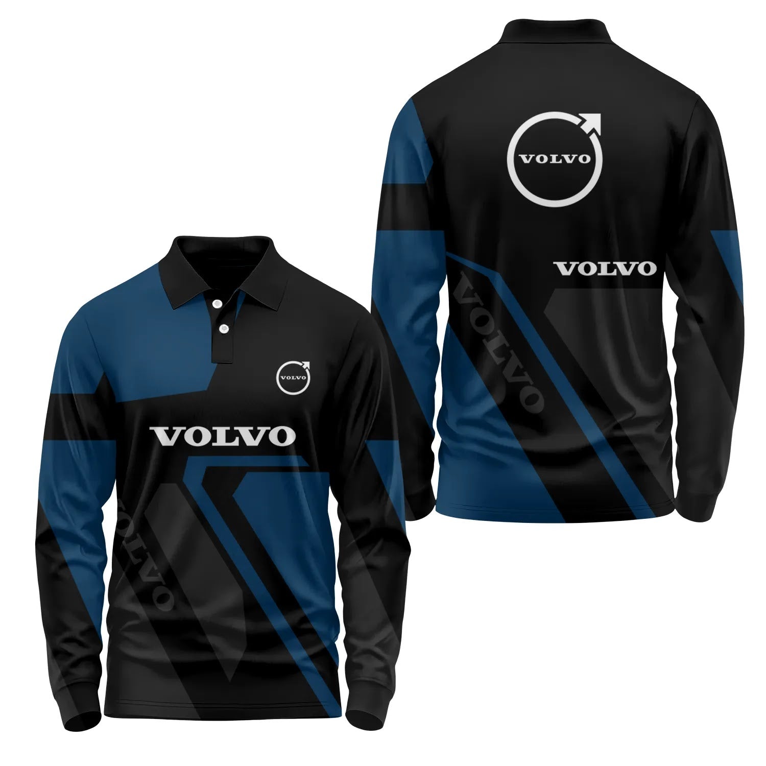 Volvo Long Sleeve Polo SC117