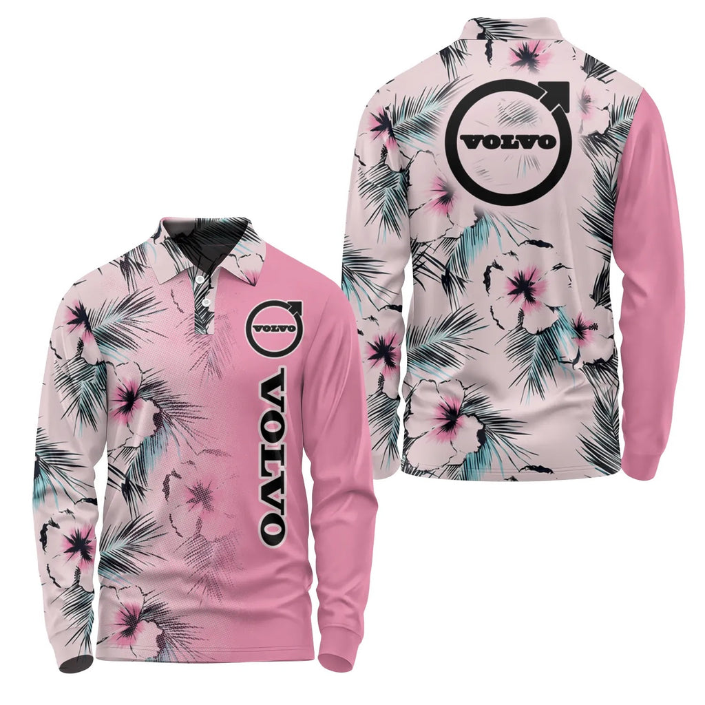 Volvo Long Sleeve Polo SHW056