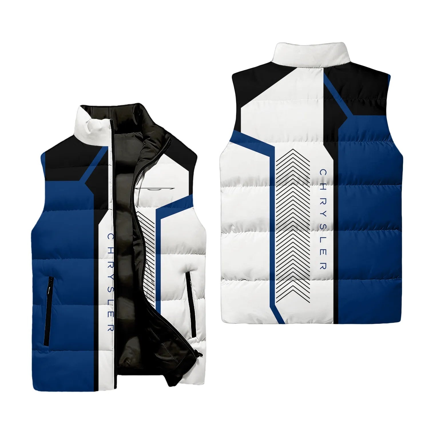 Chrysler Sleeveless Puffer Jacket SC065