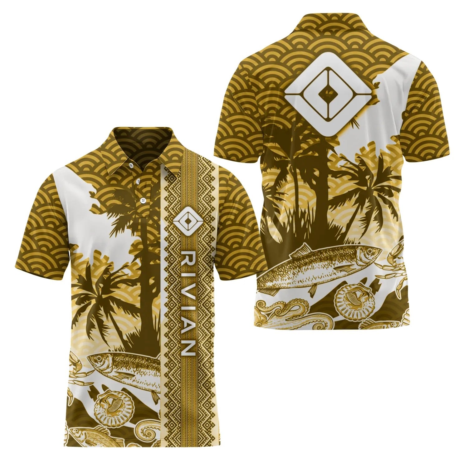 Rivian Short Sleeve Polo SHW038