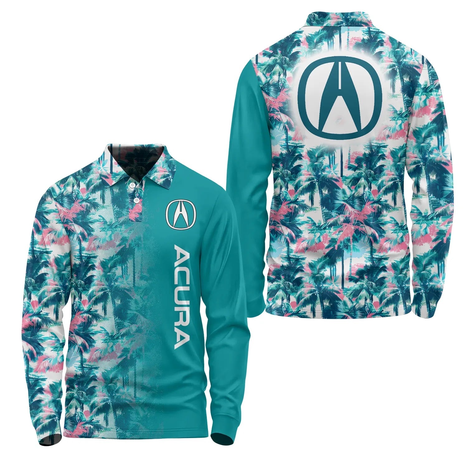 Acura Long Sleeve Polo SHW061
