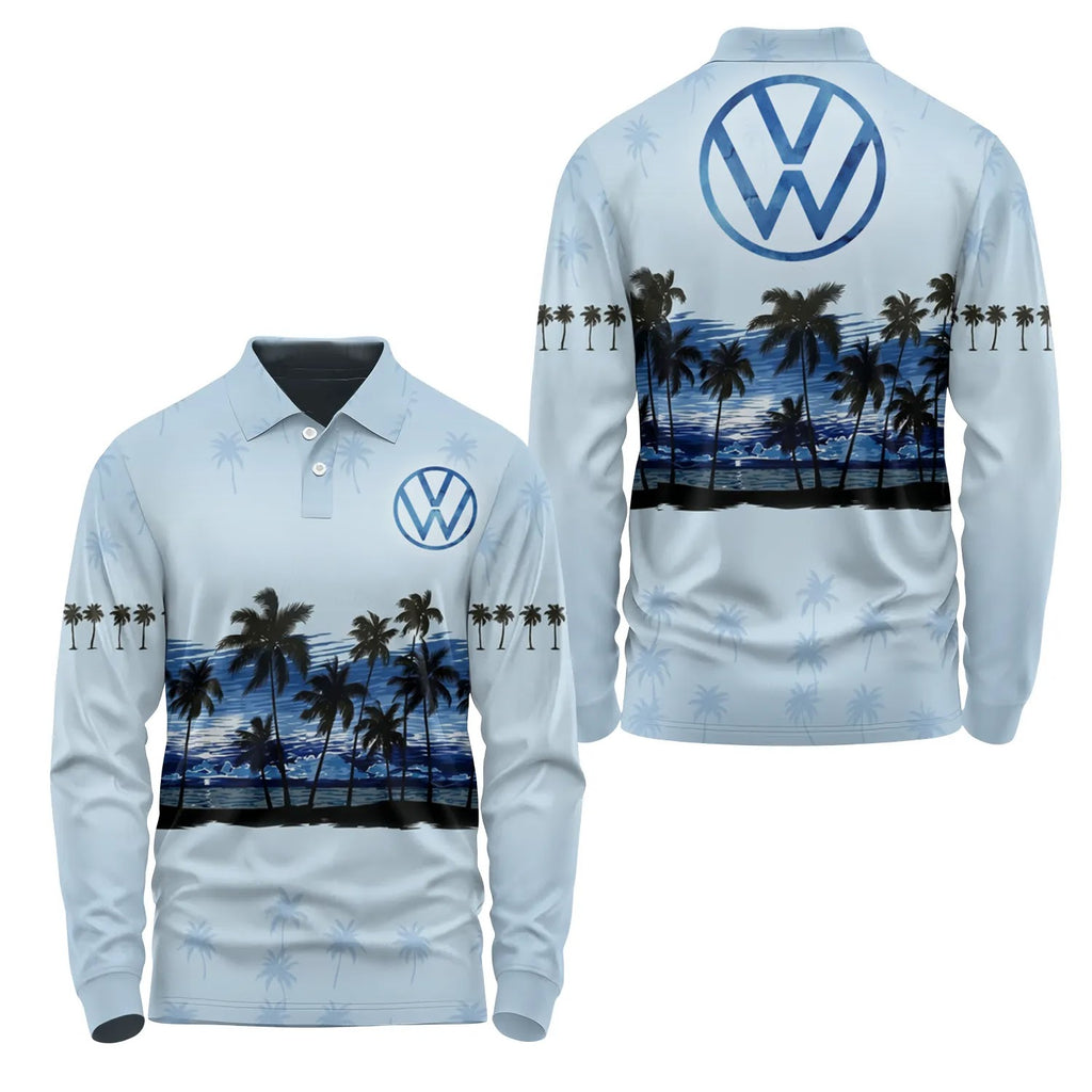 Volkswagen Long Sleeve Polo SHW016
