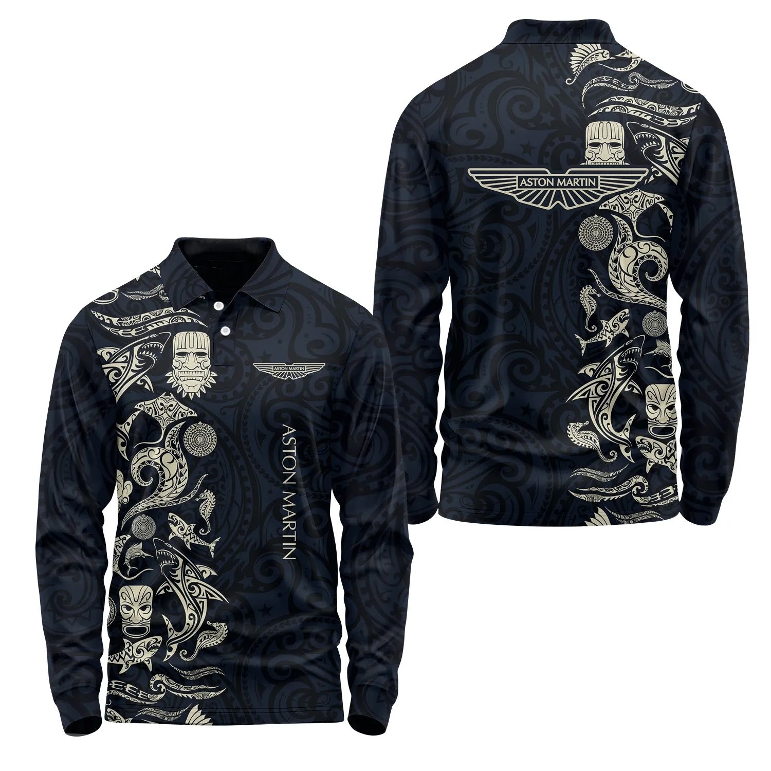 Aston Martin Long Sleeve Polo SHW033