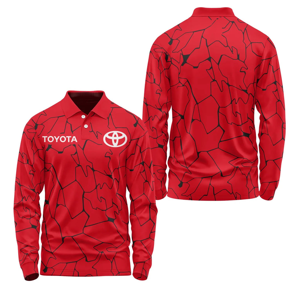 Toyota Long Sleeve Polo SC103