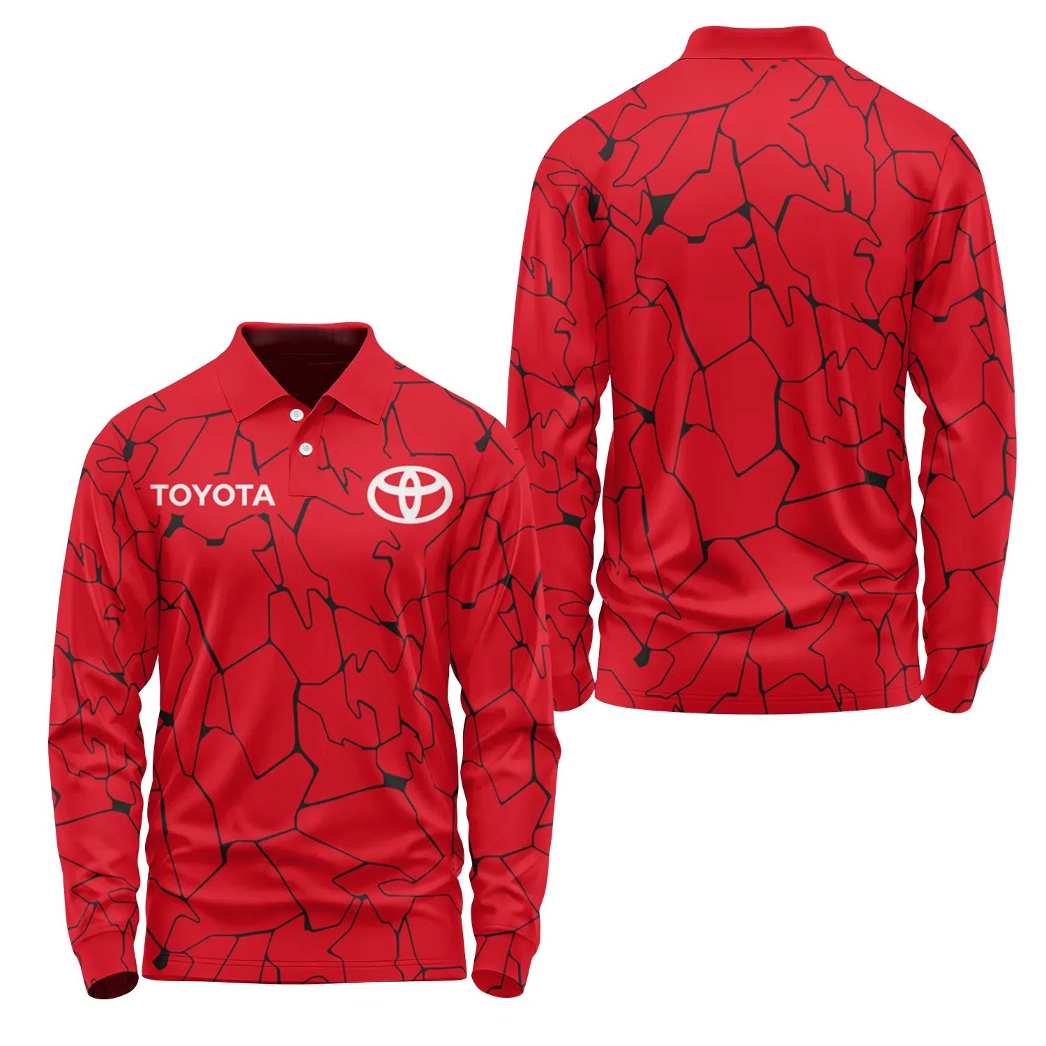Toyota Long Sleeve Polo SC103