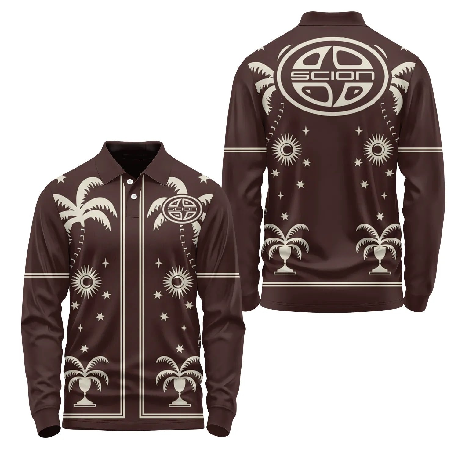 Scion Long Sleeve Polo SHW066