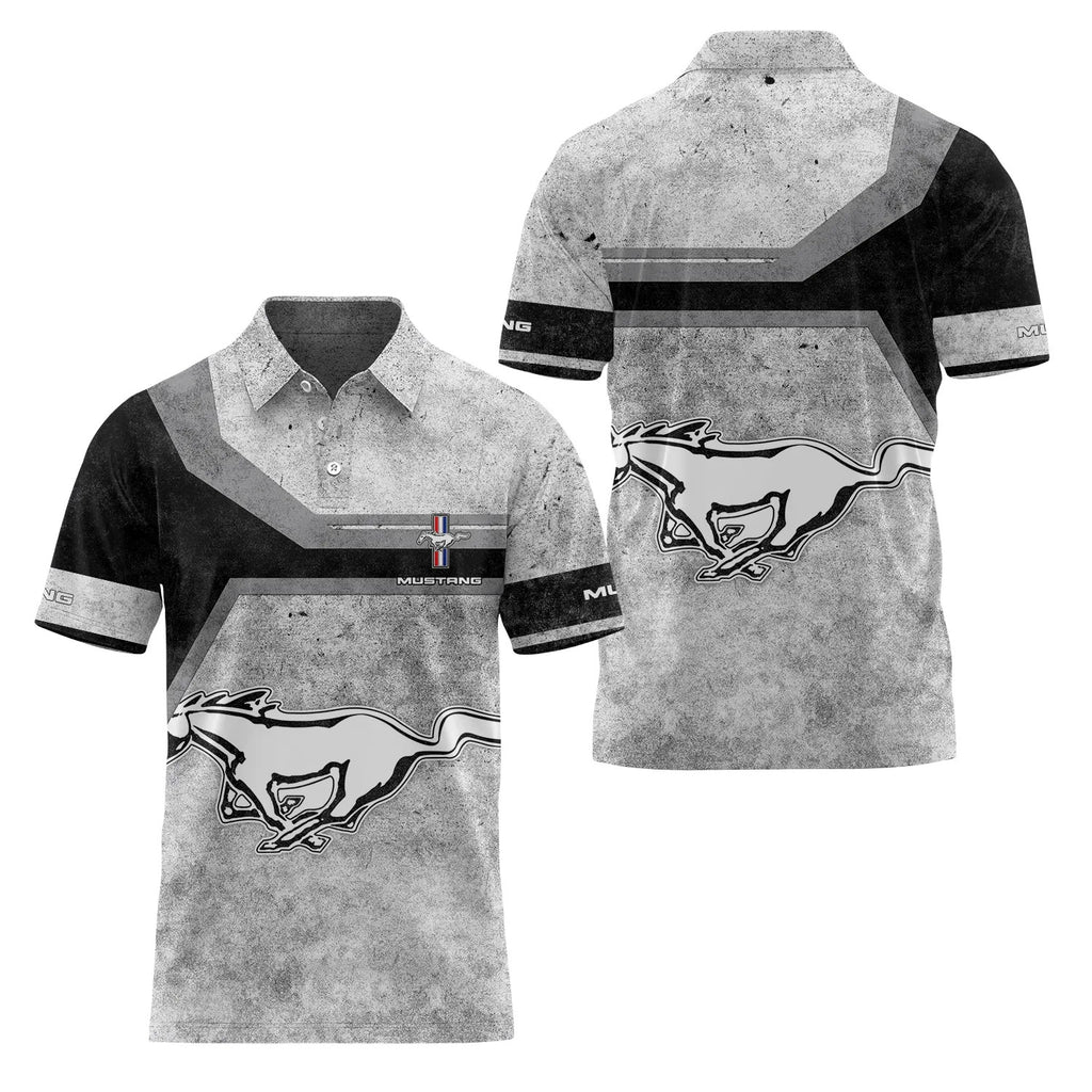 Ford Mustang Short Sleeve Polo SC086