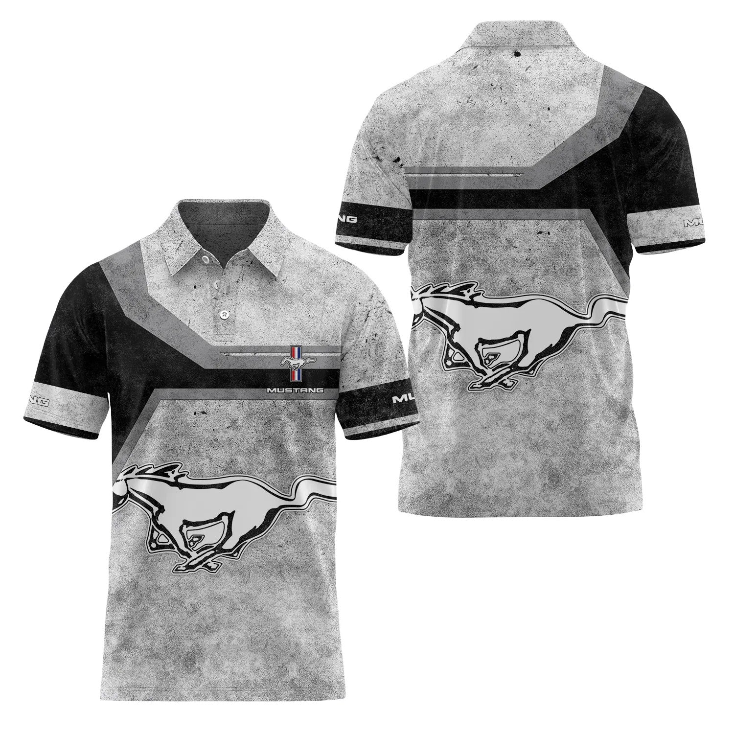 Ford Mustang Short Sleeve Polo SC086