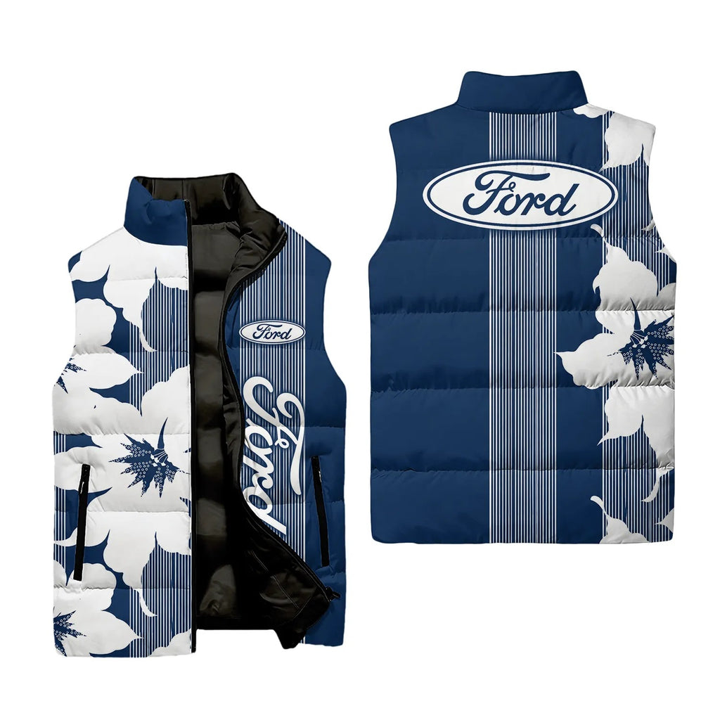 Ford Sleeveless Puffer Jacket SHW039
