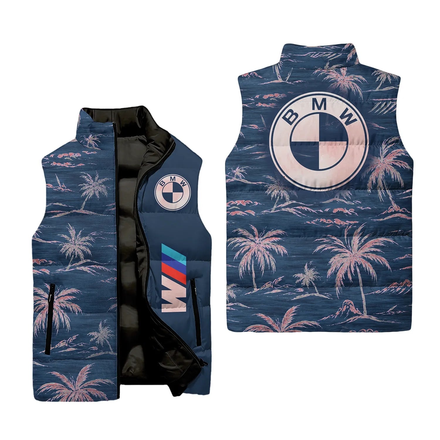 BMW Sleeveless Puffer Jacket SHW013