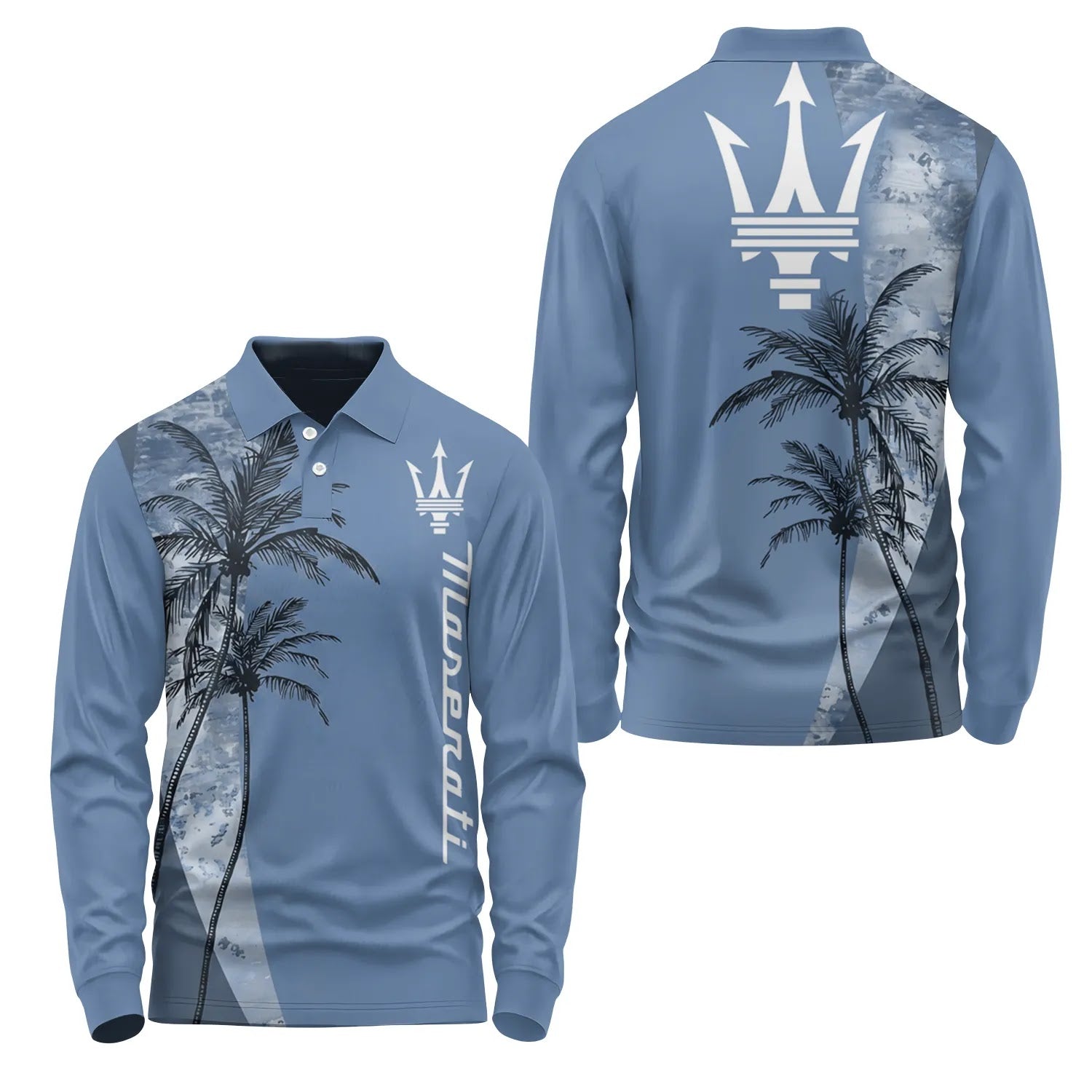 Maserati Long Sleeve Polo SHW071