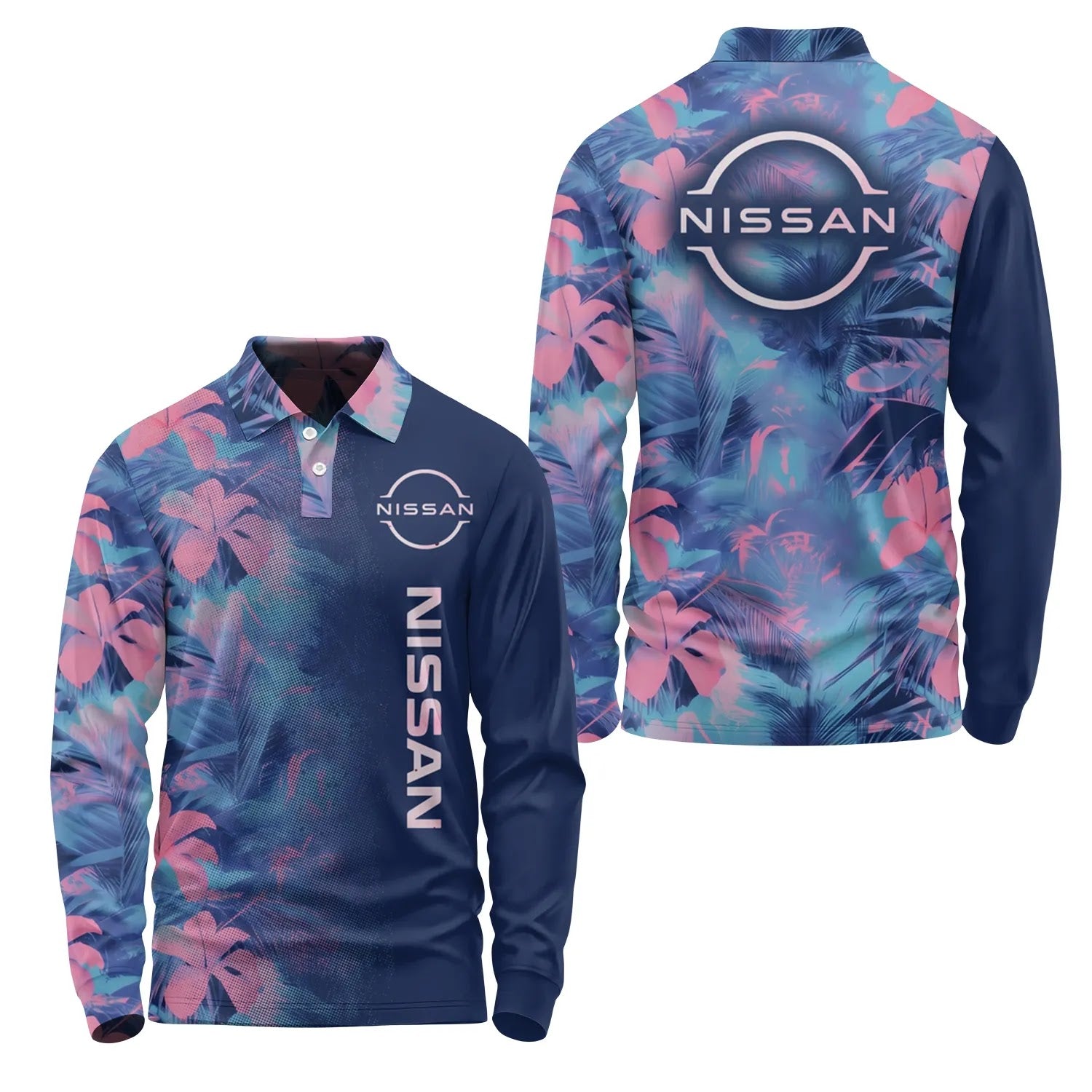 Nissan Long Sleeve Polo SHW054