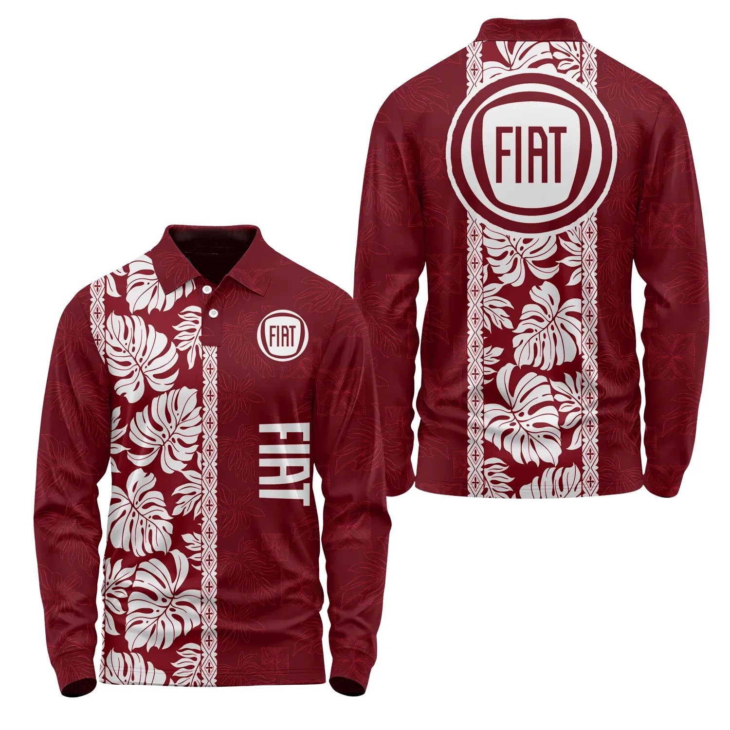 Fiat Long Sleeve Polo SHW046