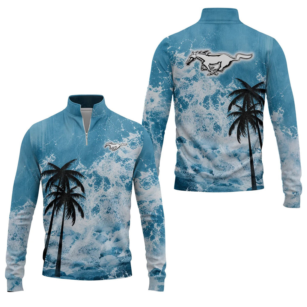Ford Mustang Quarter-zip Pullover SHW052
