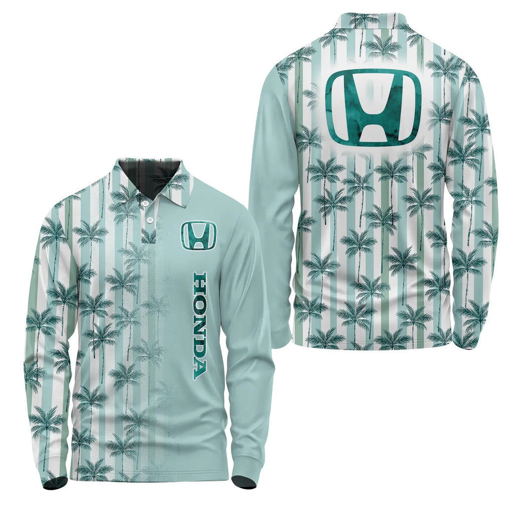 Honda Long Sleeve Polo SHW028
