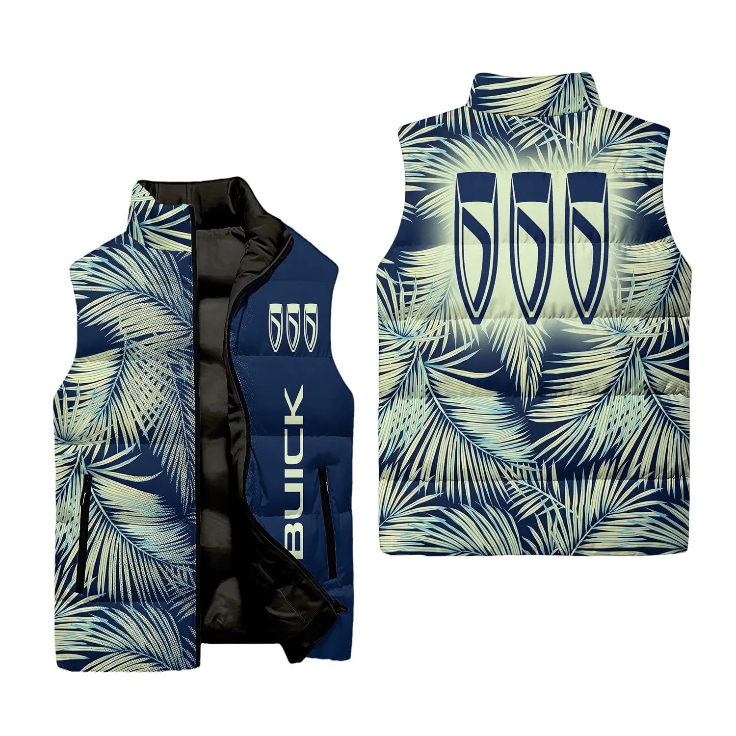 Buick Sleeveless Puffer Jacket SHW003