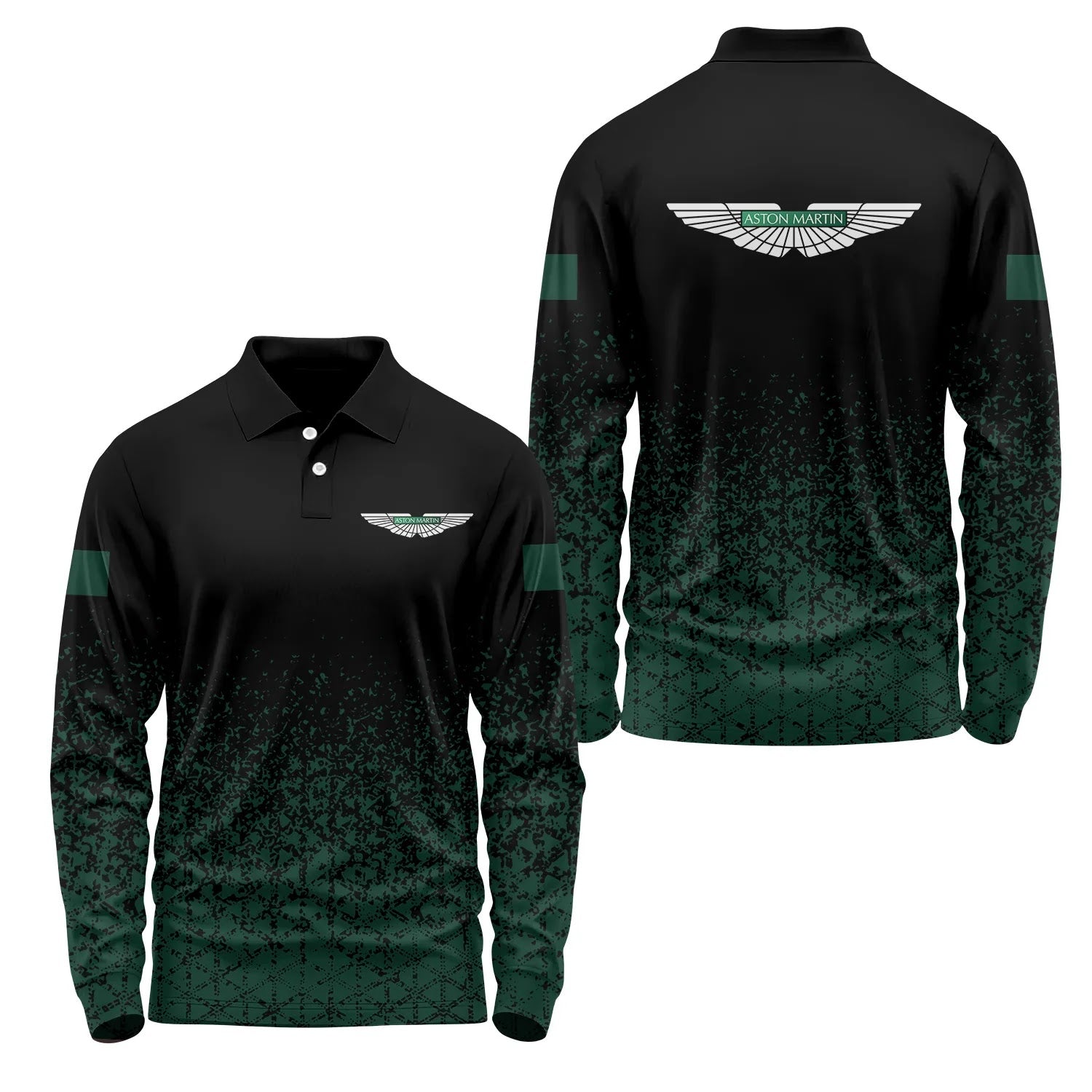 Aston Martin Long Sleeve Polo SC096