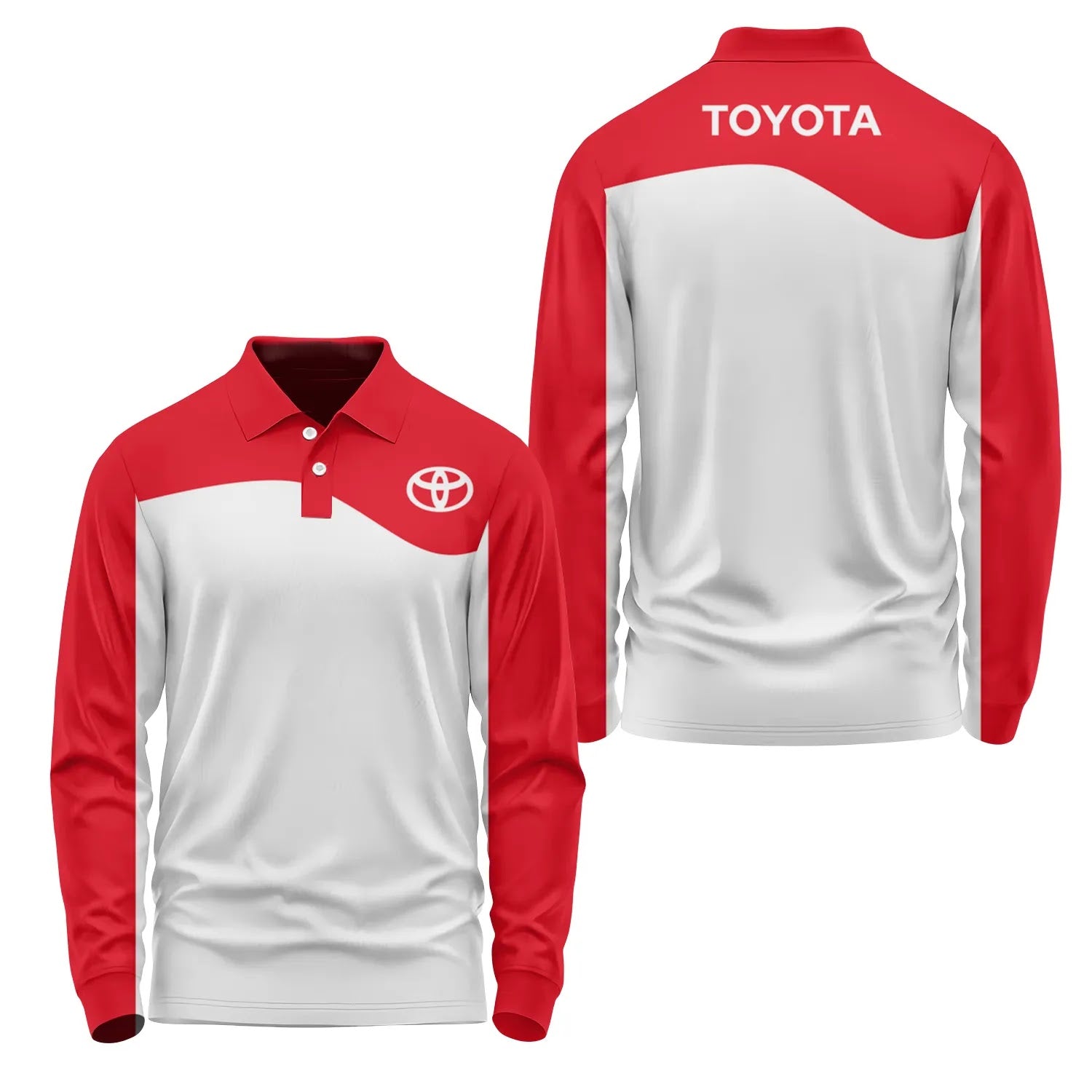 Toyota Long Sleeve Polo SC110