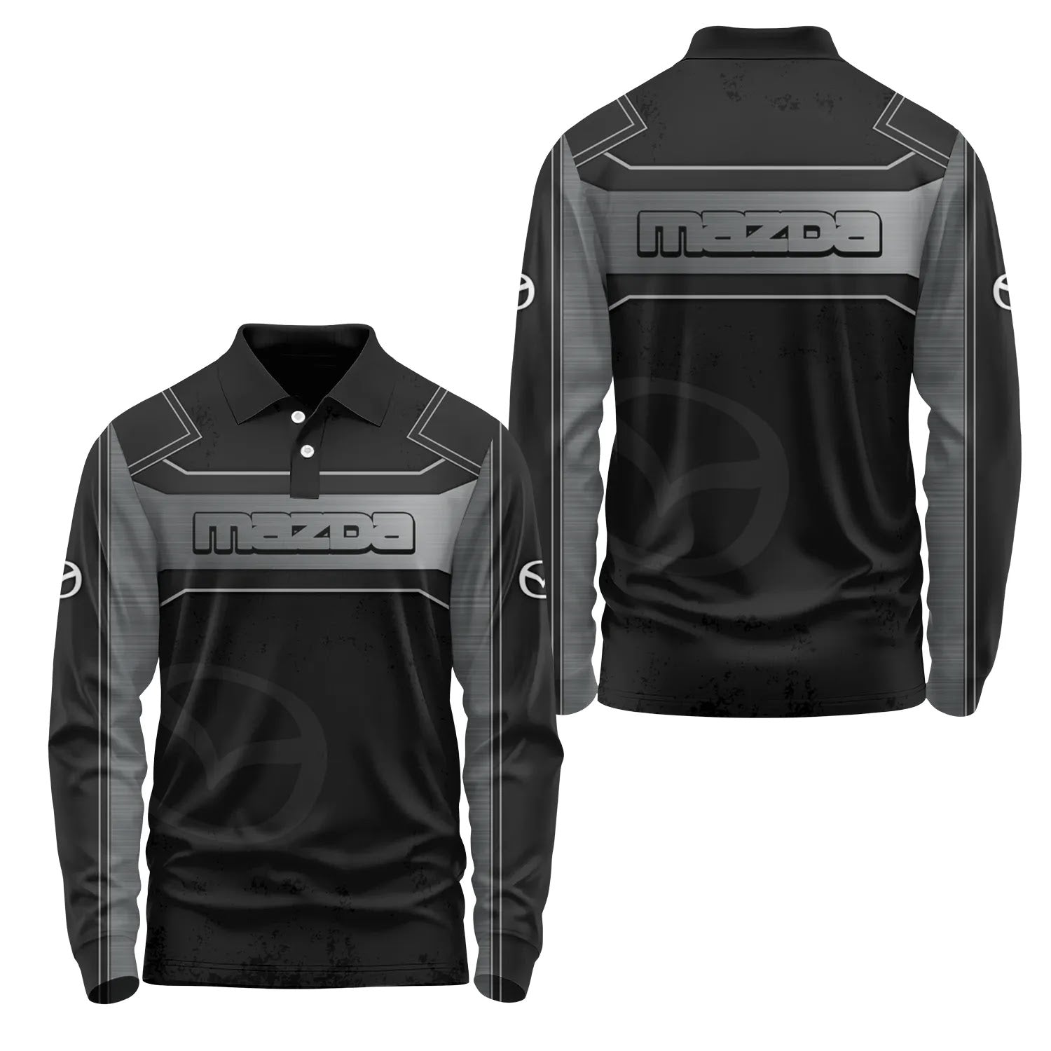 Mazda Long Sleeve Polo SC085
