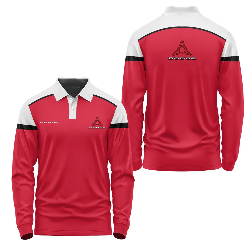 Dodge Long Sleeve Polo SC087