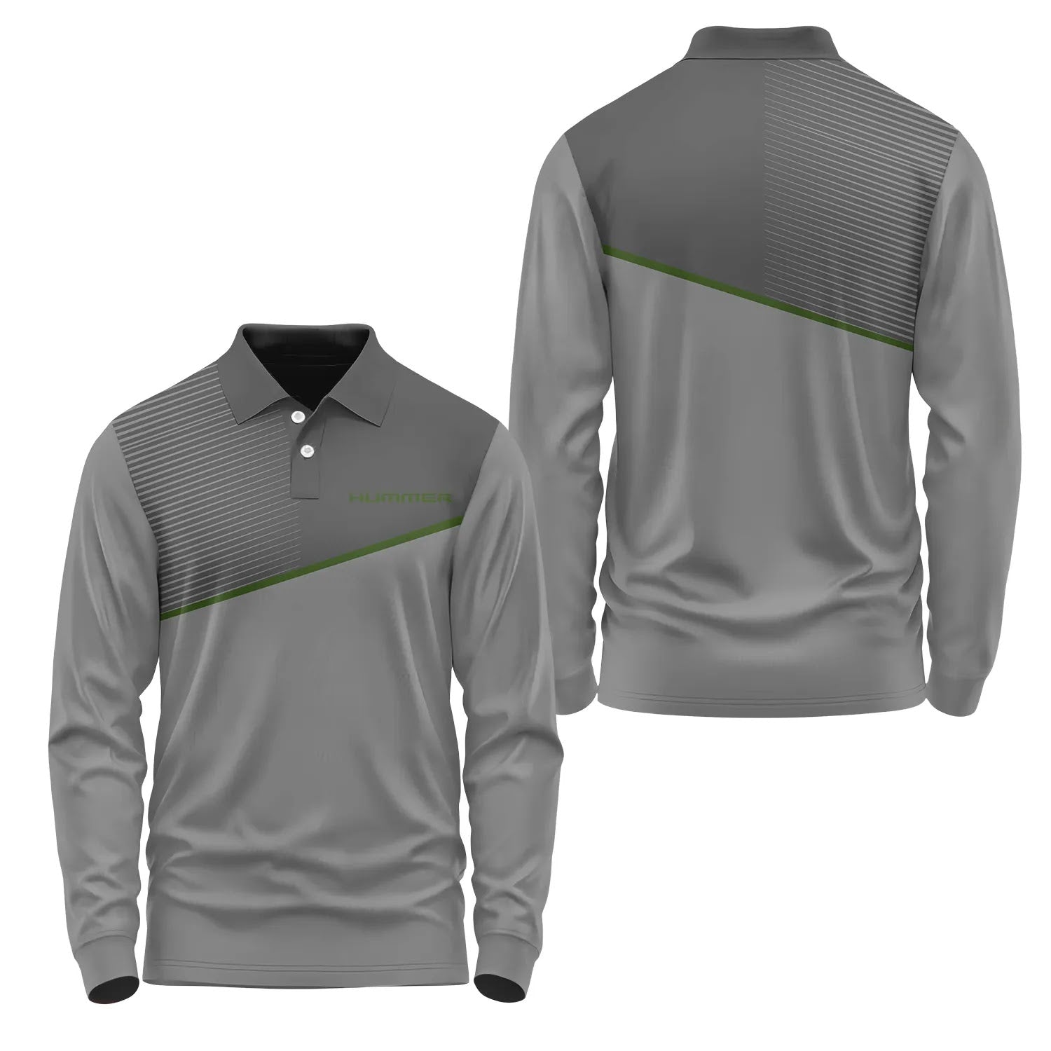 Hummer Long Sleeve Polo SC116