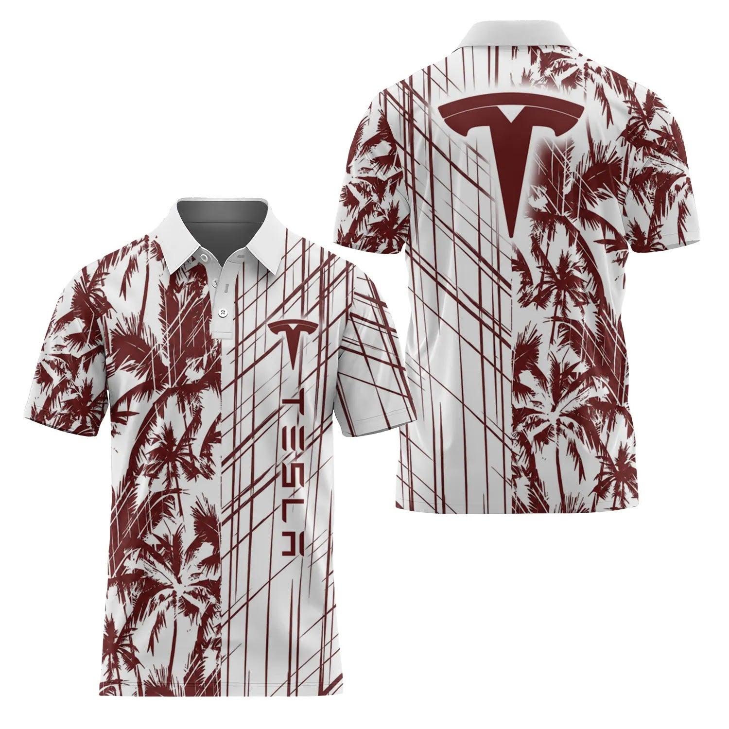 Tesla Short Sleeve Polo SHW041