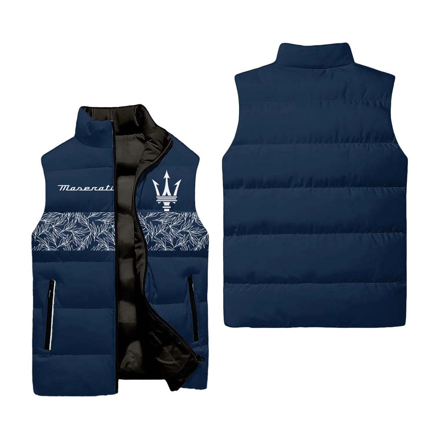 Maserati Sleeveless Puffer Jacket SC104