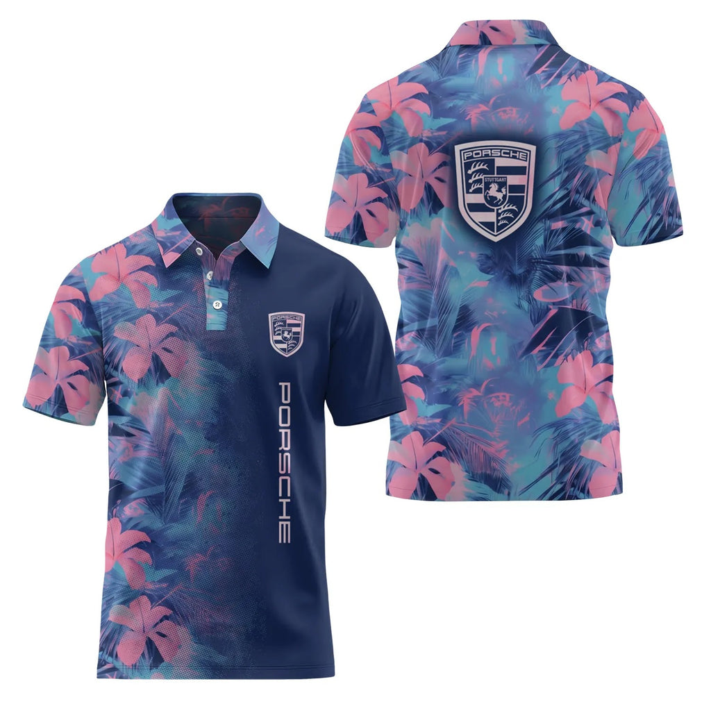 Porsche Short Sleeve Polo SHW054