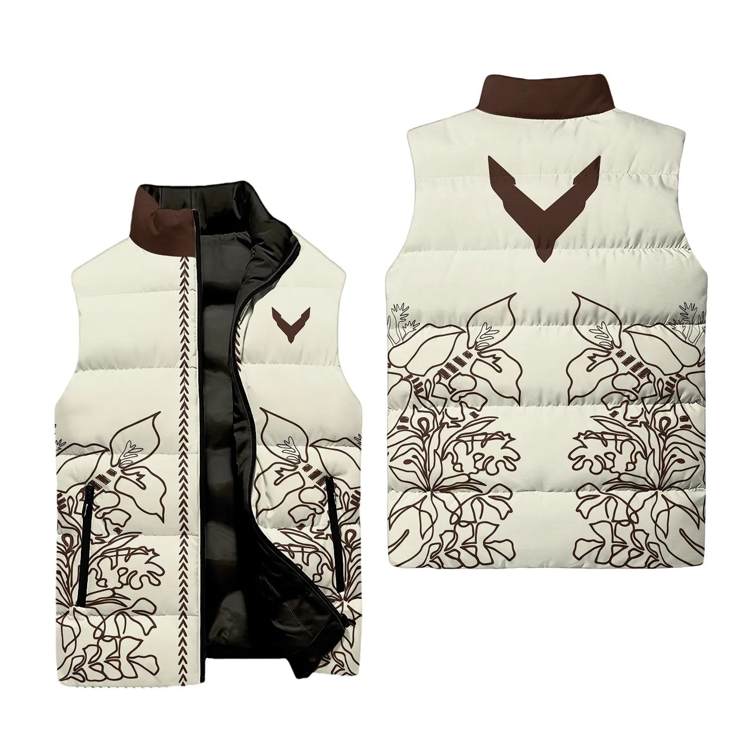 Corvette Sleeveless Puffer Jacket SHW064