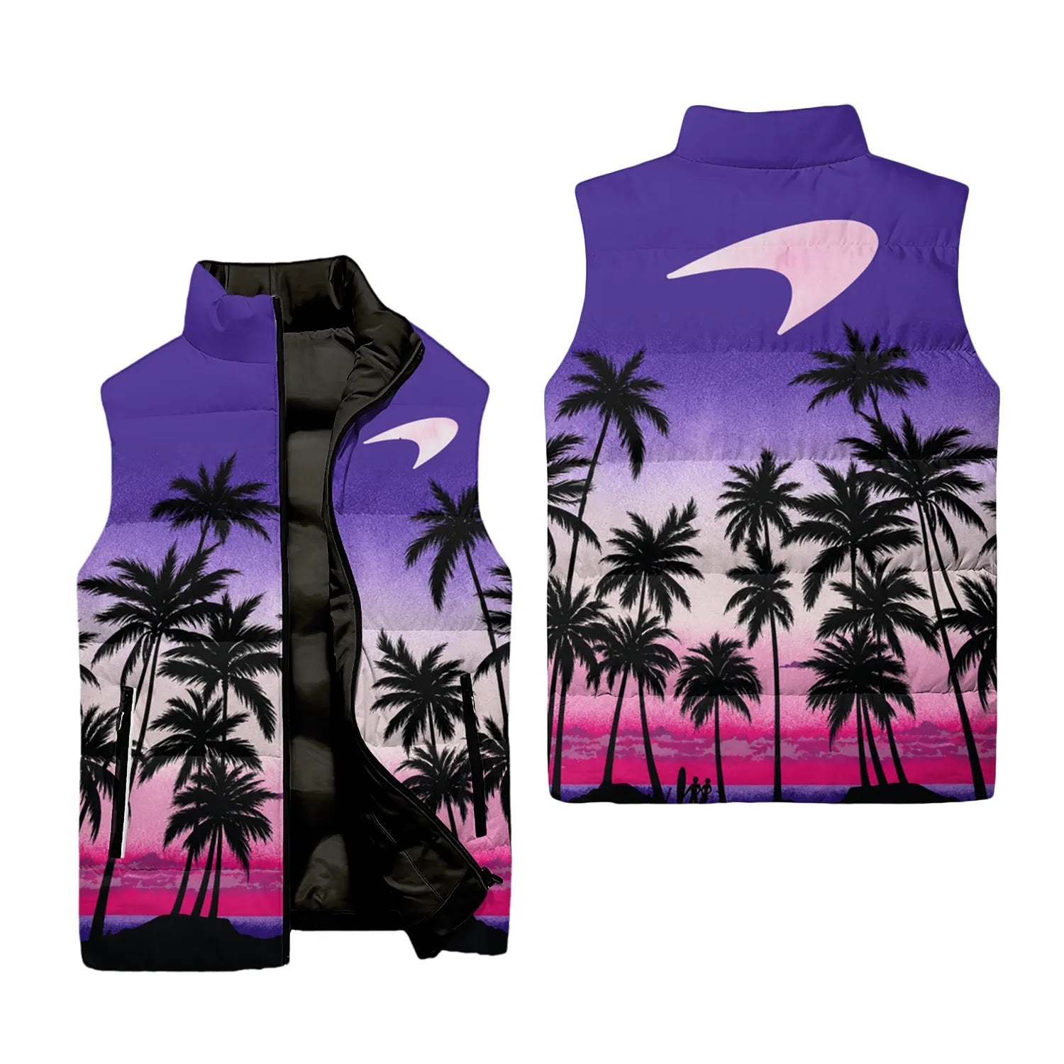 McLaren Sleeveless Puffer Jacket SHW019