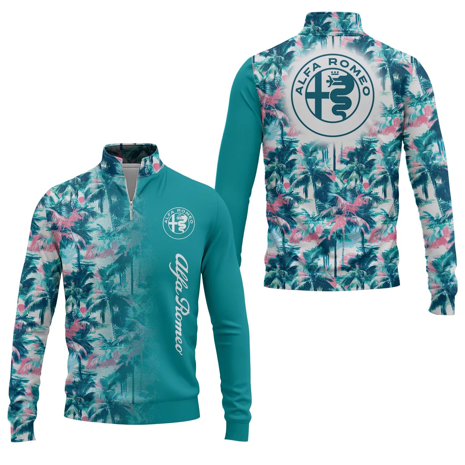 Alfa Romeo Quarter-zip Pullover SHW061