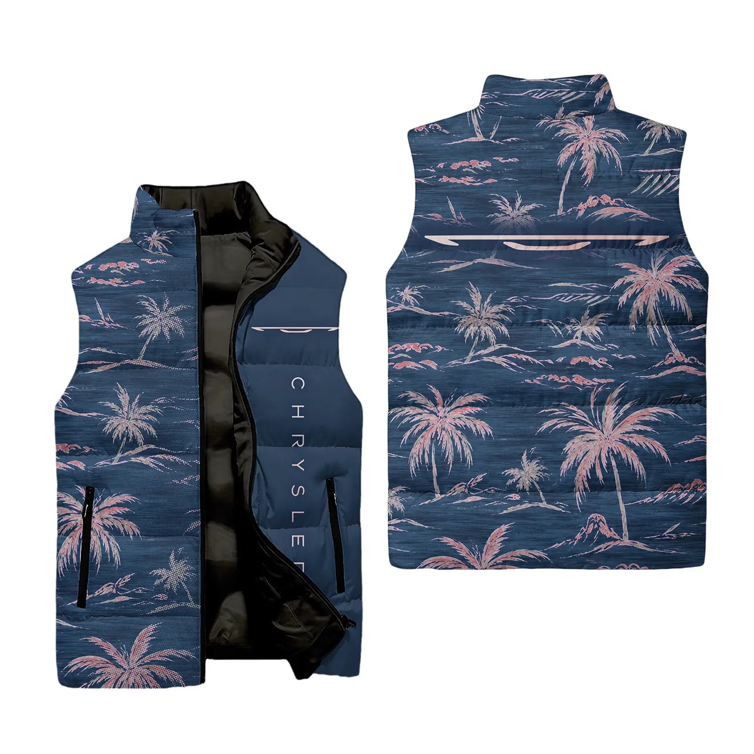 Chrysler Sleeveless Puffer Jacket SHW013