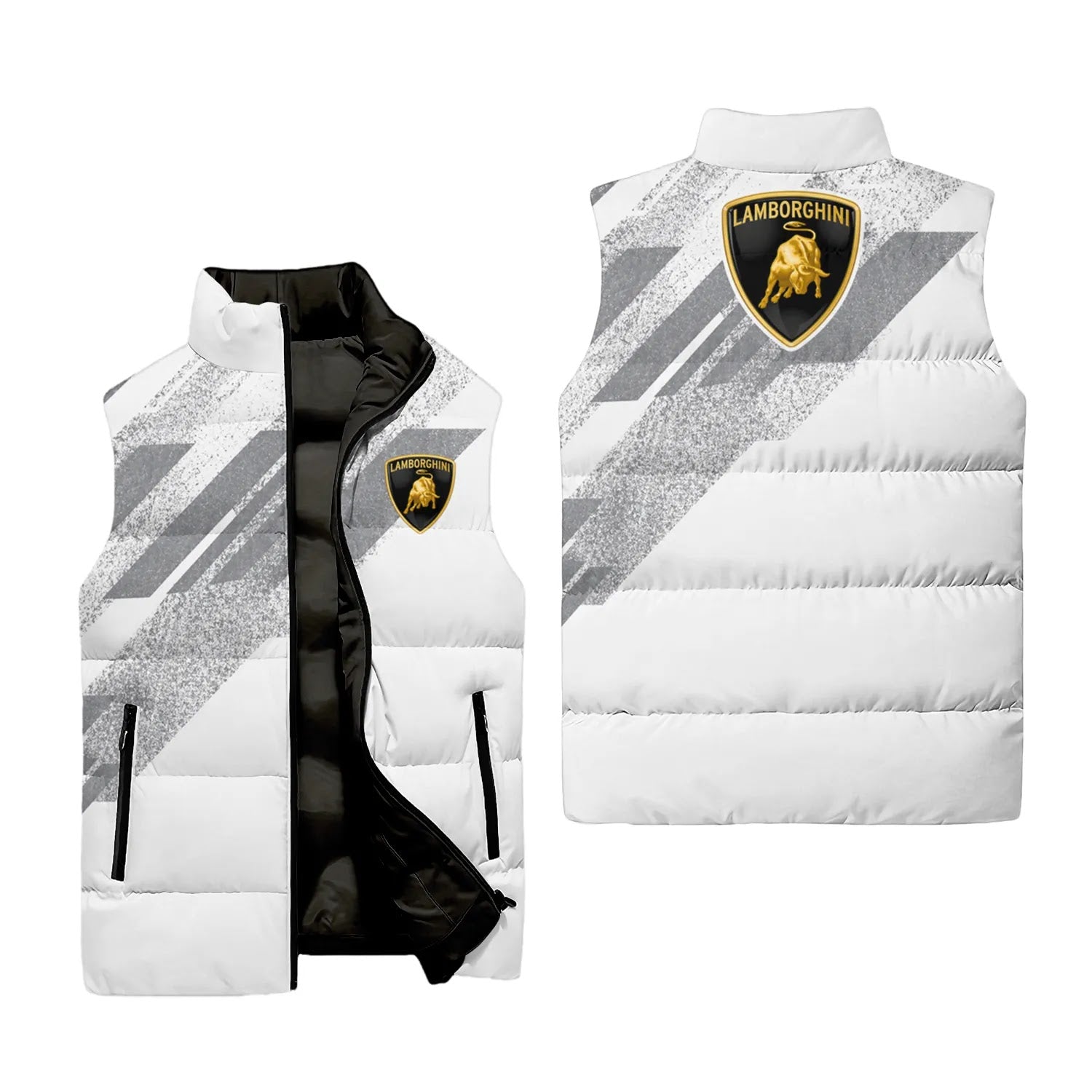 Lamborghini Sleeveless Puffer Jacket SC105