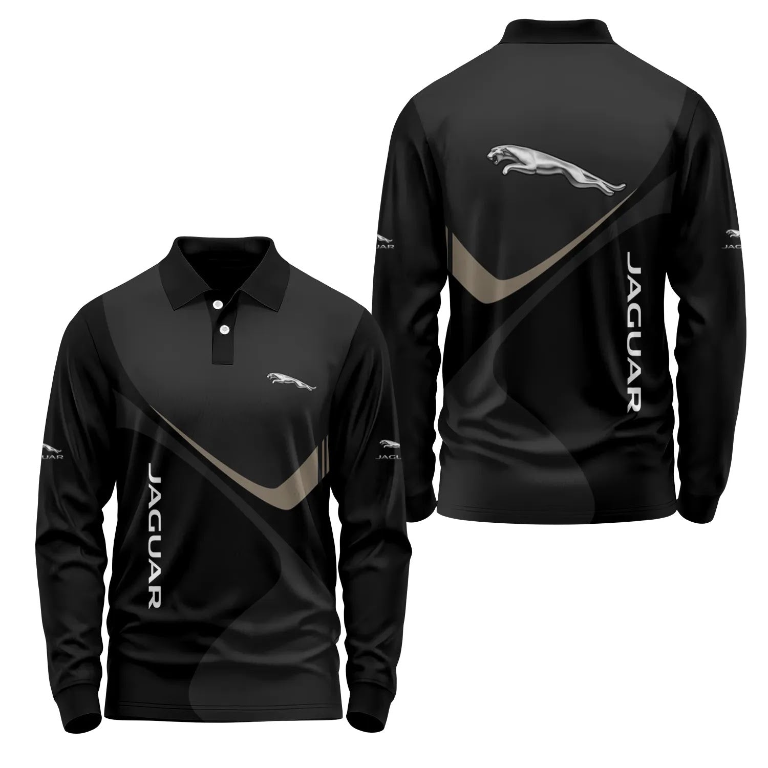 Jaguar Long Sleeve Polo SC058