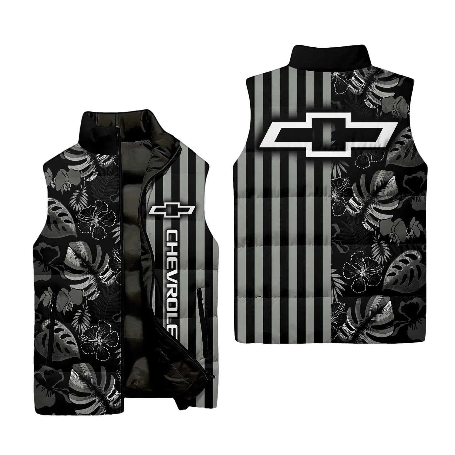 Chevrolet Sleeveless Puffer Jacket SHW040