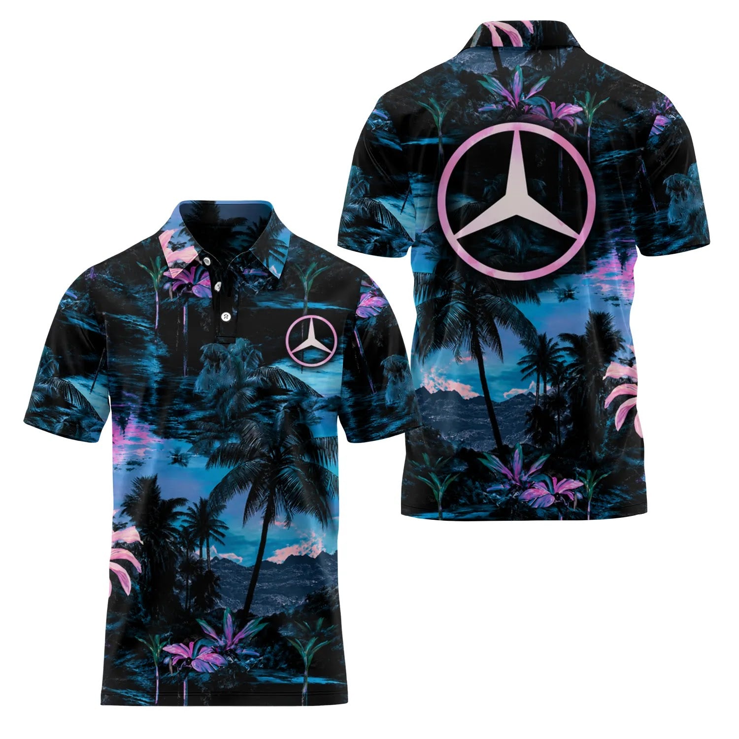 Mercedes-Benz Short Sleeve Polo SHW002